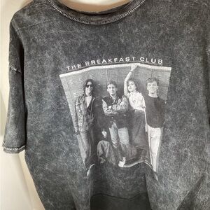 The Breakfast Club Crop Top Official Shirt Size Extra Large